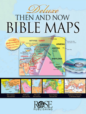 cover image of Deluxe Then and Now Bible Maps